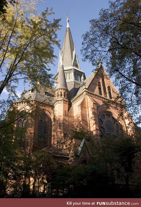 Bergkirche in Wiesbaden, Hesse, Germany. Completed in 1879.