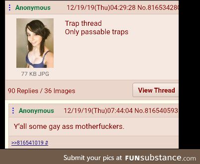 Anons trap thread