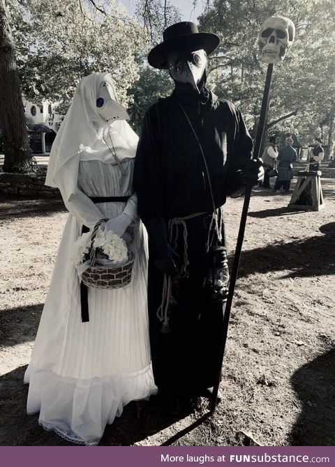 My fiancée and I at the Texas Renaissance Festival