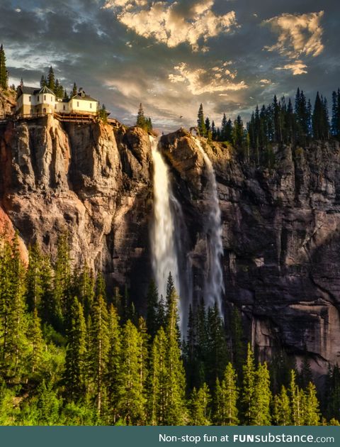 Tallest waterfall in Colorado at 365 feet