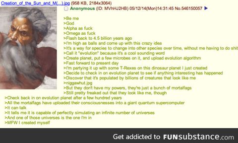 Creation Story according to 4chan