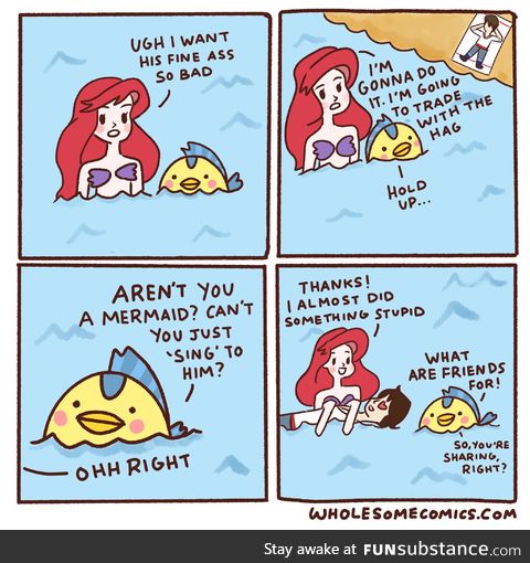 Just mermaid things