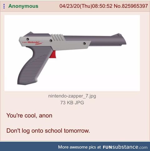 Anon will be spared