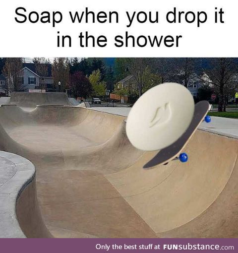 The real reason you shouldn't drop the soap