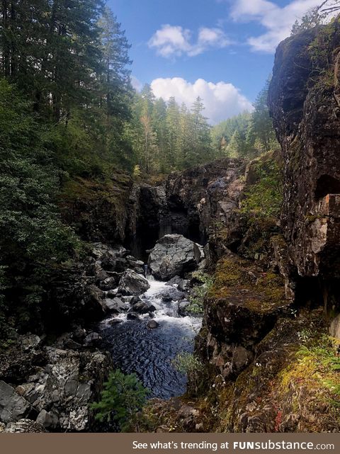 Sooke potholes, sooke, b.C., canada