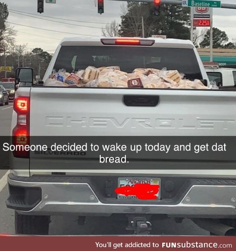 Getting that bread