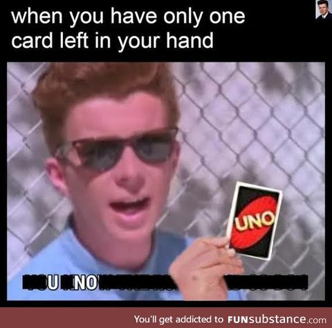 Never gonna give you +2