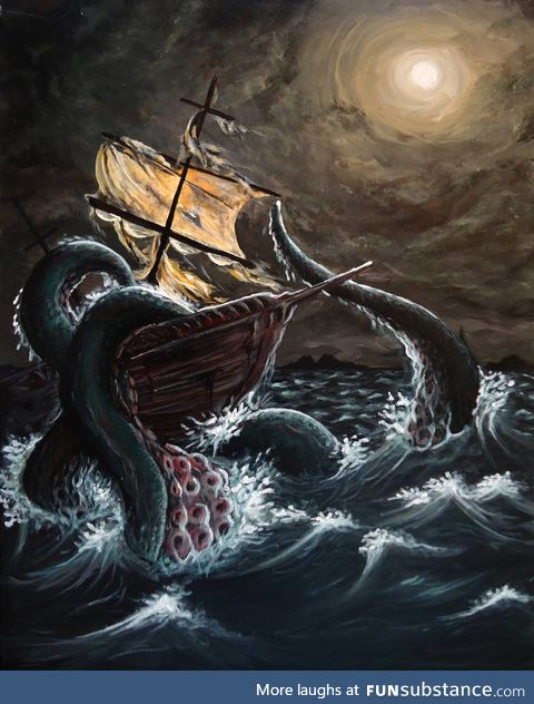 Fishy Fun Day #52: "Kraken Awakened" by Heidi Marks @releasethekraken