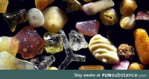 This is what sand looks like magnified 300 times