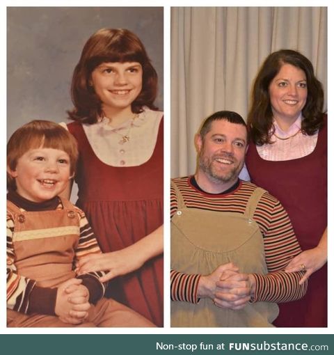 Happy Birthday to my Sister....In 1982 and Today