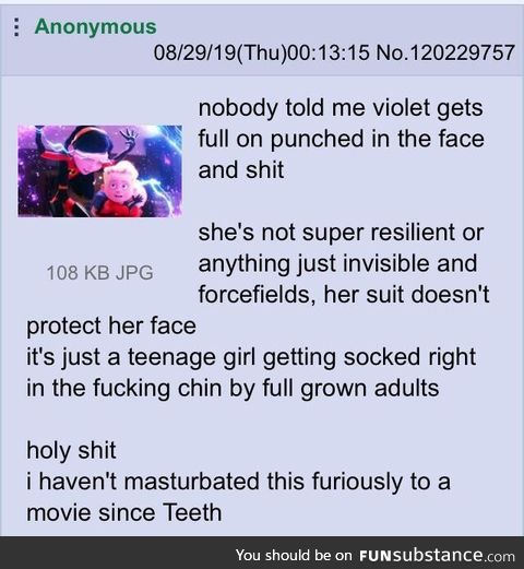 Anon likes the incredibles