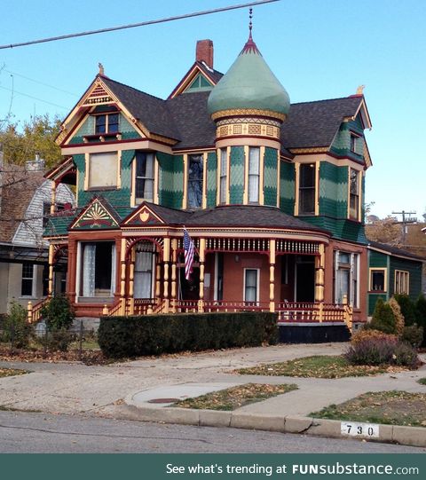 Found this cool house in Ogden Ut. I wish we were a culture that still put passion into