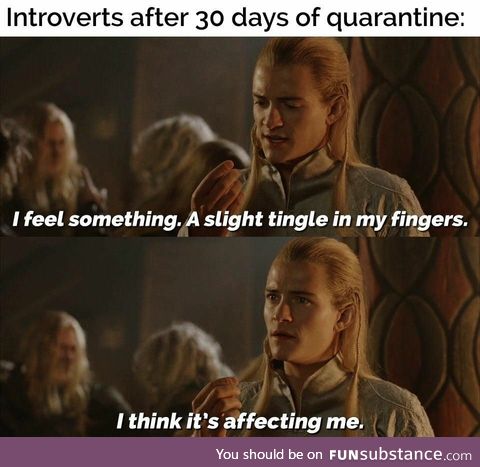 Introverts during quarantine