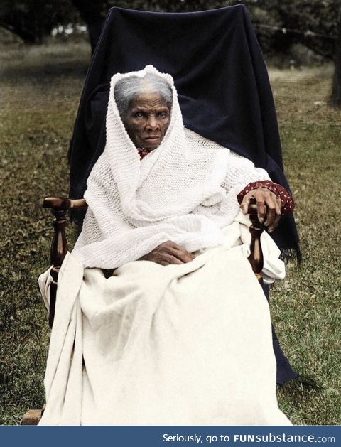 89 year old American abolitionist Harriet Tubman in 1911