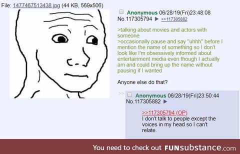 Anon talks about movies