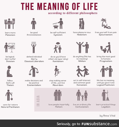 The various meanings of life