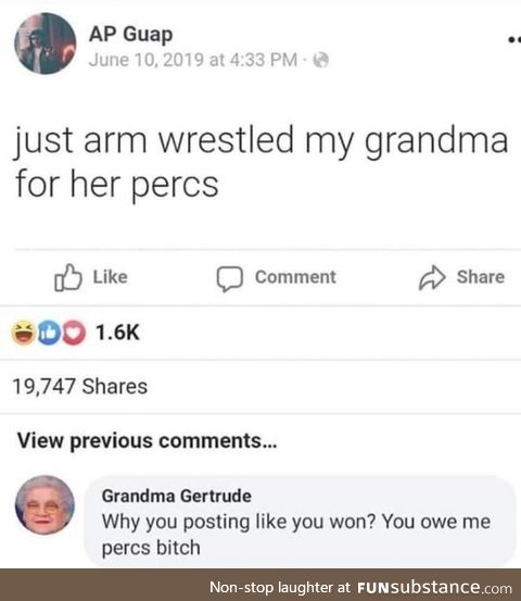 Grandma's meme
