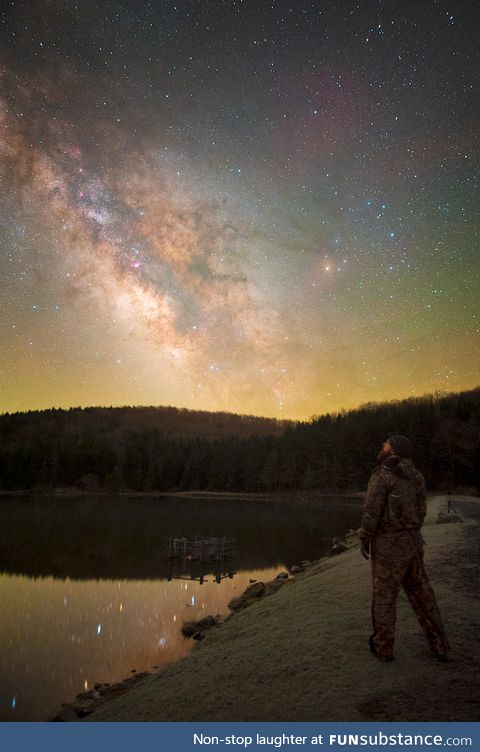 Standing under a veil of countless stars from a dark sky site is pretty incredible for