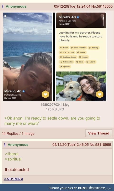 Anon looks for love
