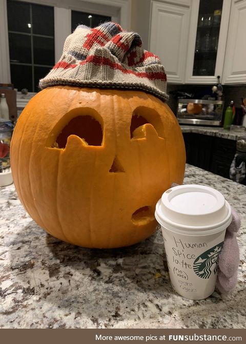 My 9 year old daughter’s idea: Human Spice Latte