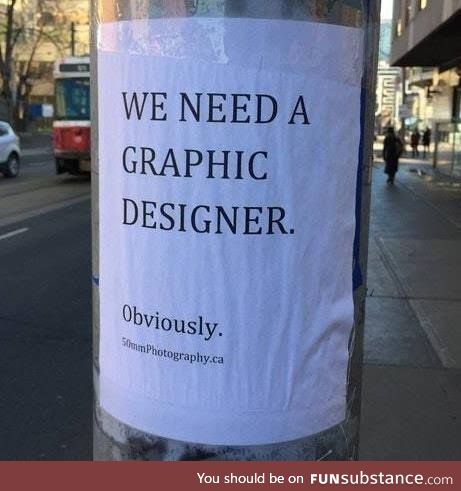 I was once a graphics designer