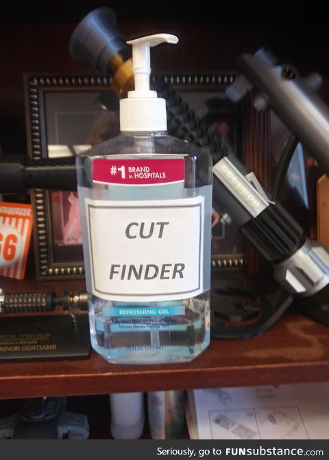 Hand sanitizer found at my chiropractor's office