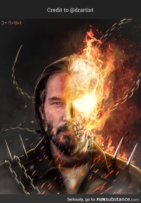 Would you cast Keanu Reeves as Ghost Rider?