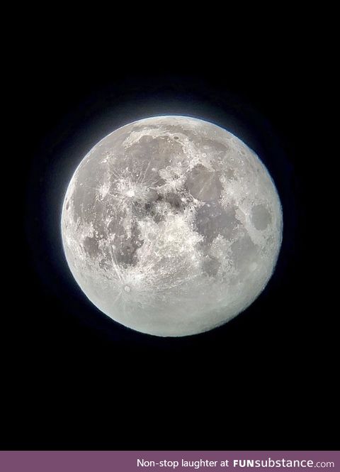 Picture I took from my telescope, still speechless