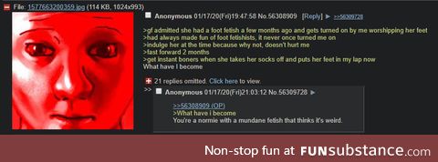 Anon's gf has foot fetish