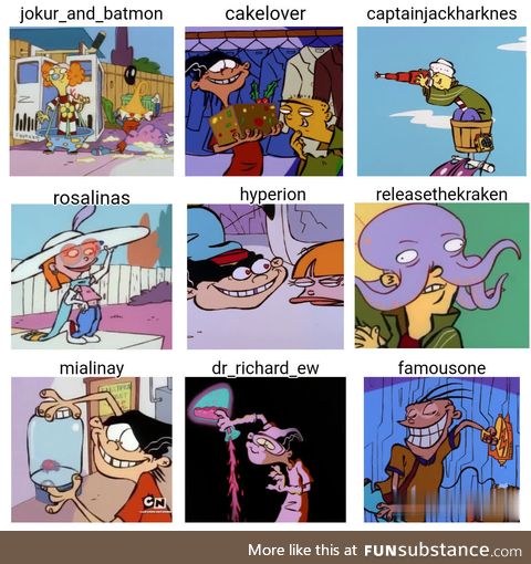 FS Users Portrayed by Ed, Edd n Eddy