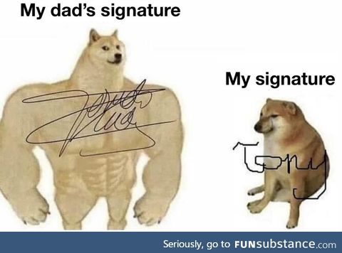 Well I think your signature is GRRREAT!