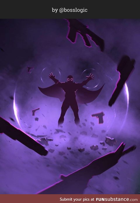 What do you think about this awesome Magneto fan art ?