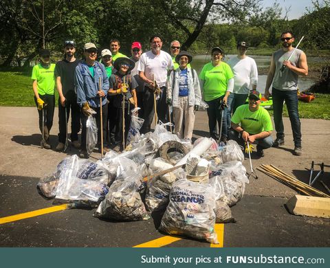 River clean up last weekend. Keep the #trashtag posts coming!
