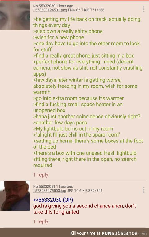 Anon finds what he needs