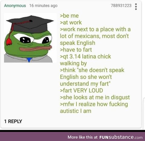 Anon shows just how autistic americans can be