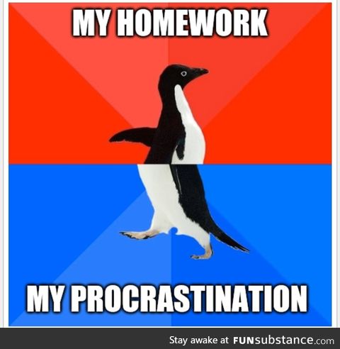 Procrastination always wins