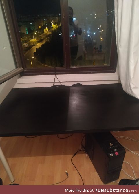 It may not be a big deal, but after months of depression I finally cleaned my desk!