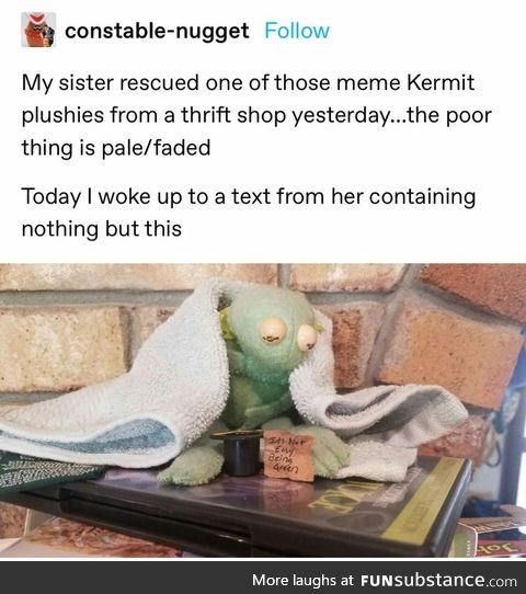 #savekermit