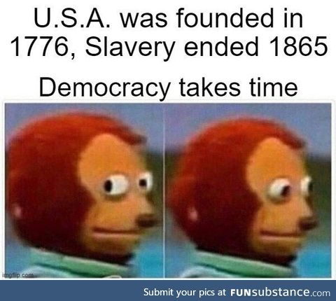 In response to reading Tom Cotton's refusal to teach history. The U.S.A. Didnt start