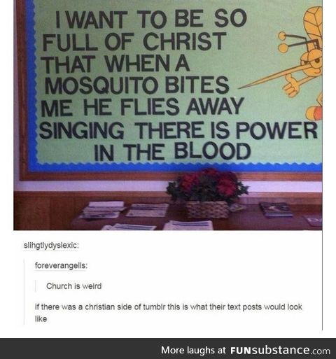 If there was a Christian tumblr