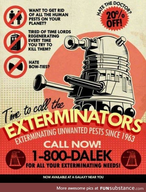 Dalek Empire need employment!