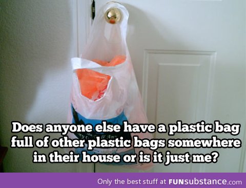 Plastic bagception