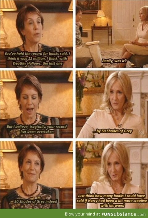 JK Rowling has a sense of humor