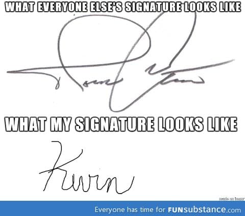 My pathetic signature