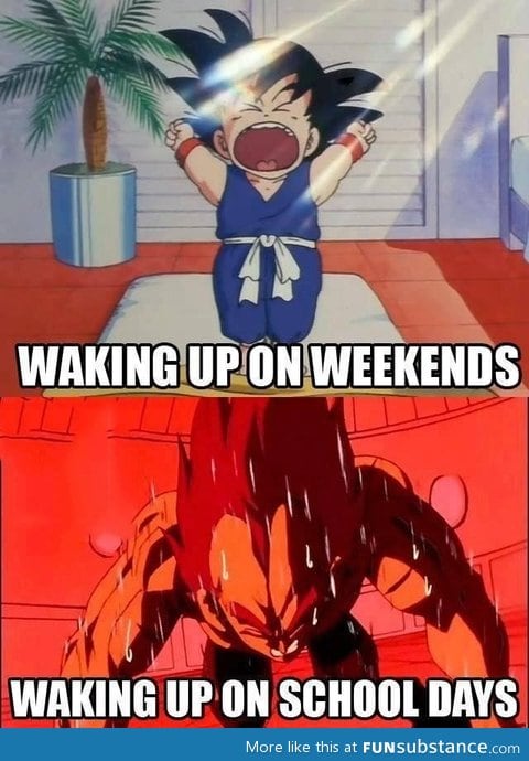 Waking up feeling