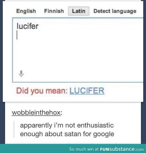 The great LUCIFER