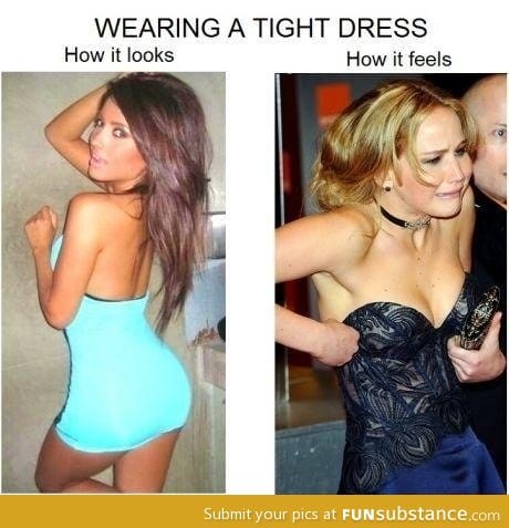 Tight dress