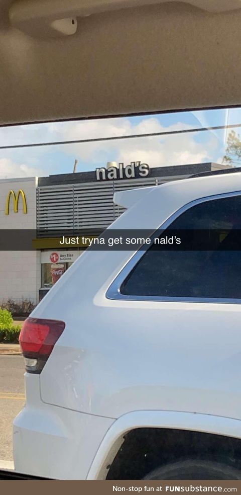 Ah, yes, Nald’s