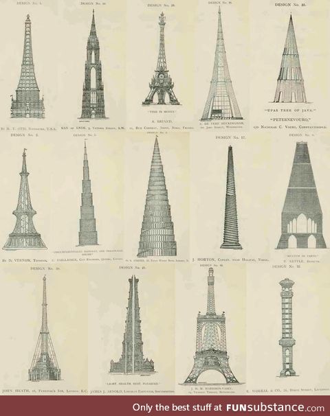 Eiffel Tower b-roll designs
