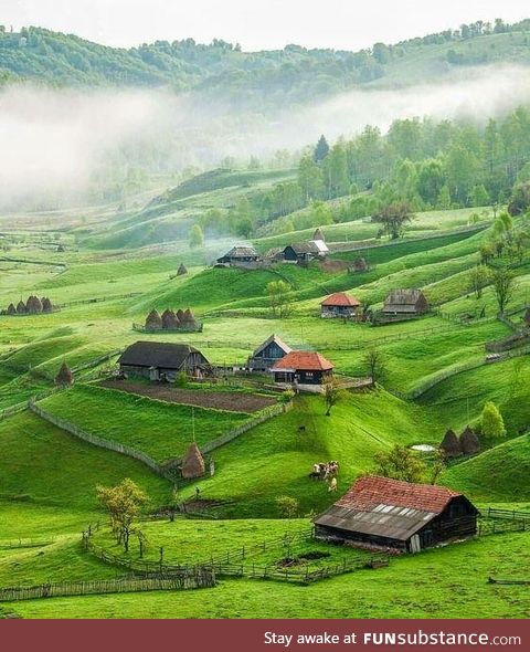 Breathtaking view in Romania